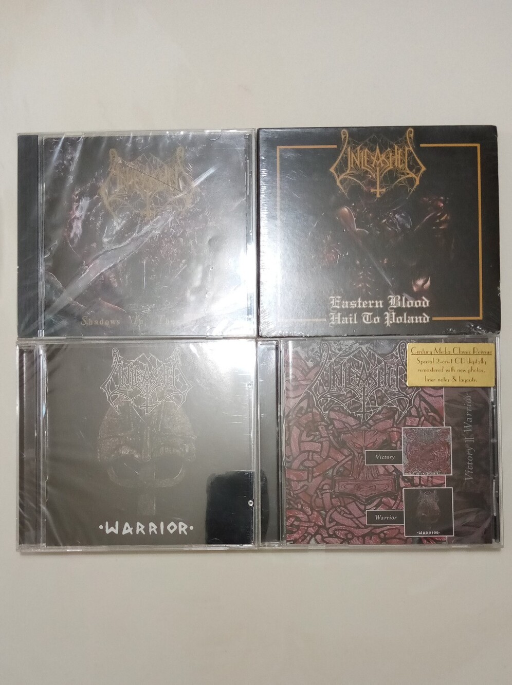 NIP/NWOP 4 Unleashed Century Media CDs